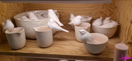 oiseaux porcelaine