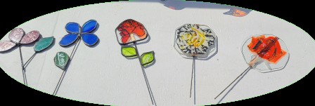 fleurs mosaique